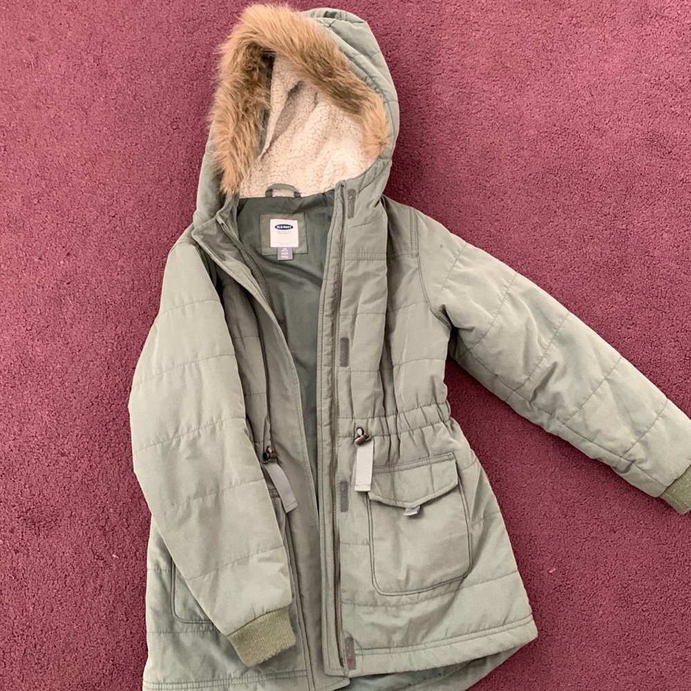 Girls large winter jacket